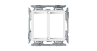 Адаптерная панель формата Valena на 2 вставки формата Mosaic22,5x45мм 