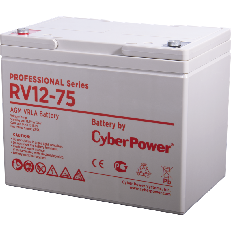 Батарея аккумуляторная для ИБП CyberPower Professional series RV 12-75 